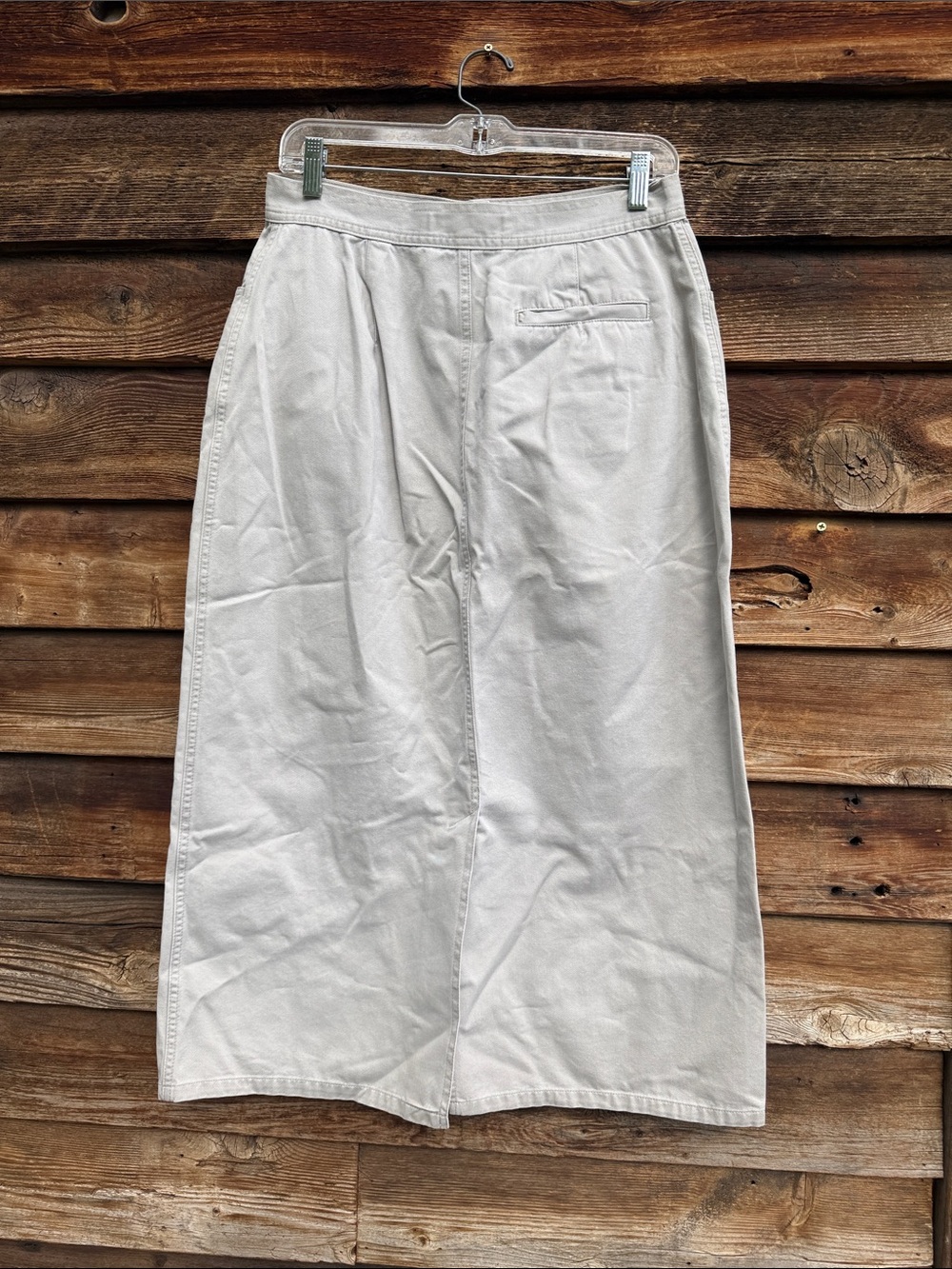 Gloria VANDERBILT vintage 90s button down skirt - Picture 2 of 3